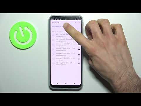 Cómo borrar historial de Google Chrome en MOTOROLA Moto G41 - eliminar historial