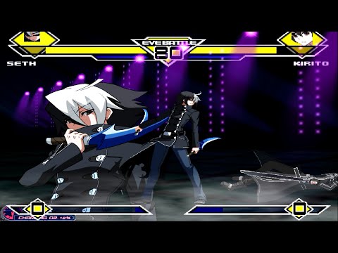 [HD] MUGEN 1.1: Seth セト vs. Kirito キリト