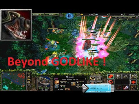 DotA 6.80c - Ursa Warrior Beyond GODLIKE !