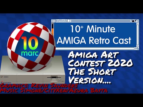 Amiga Art Contest 2020 - The Short Version! - 10 MARC Episode 78