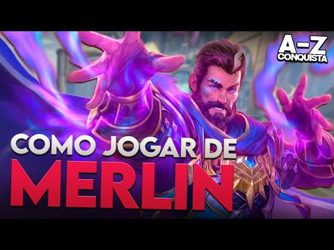 HOW TO PLAY MERLIN, A-Z Conquest + Guide - ⚡ Smite BR