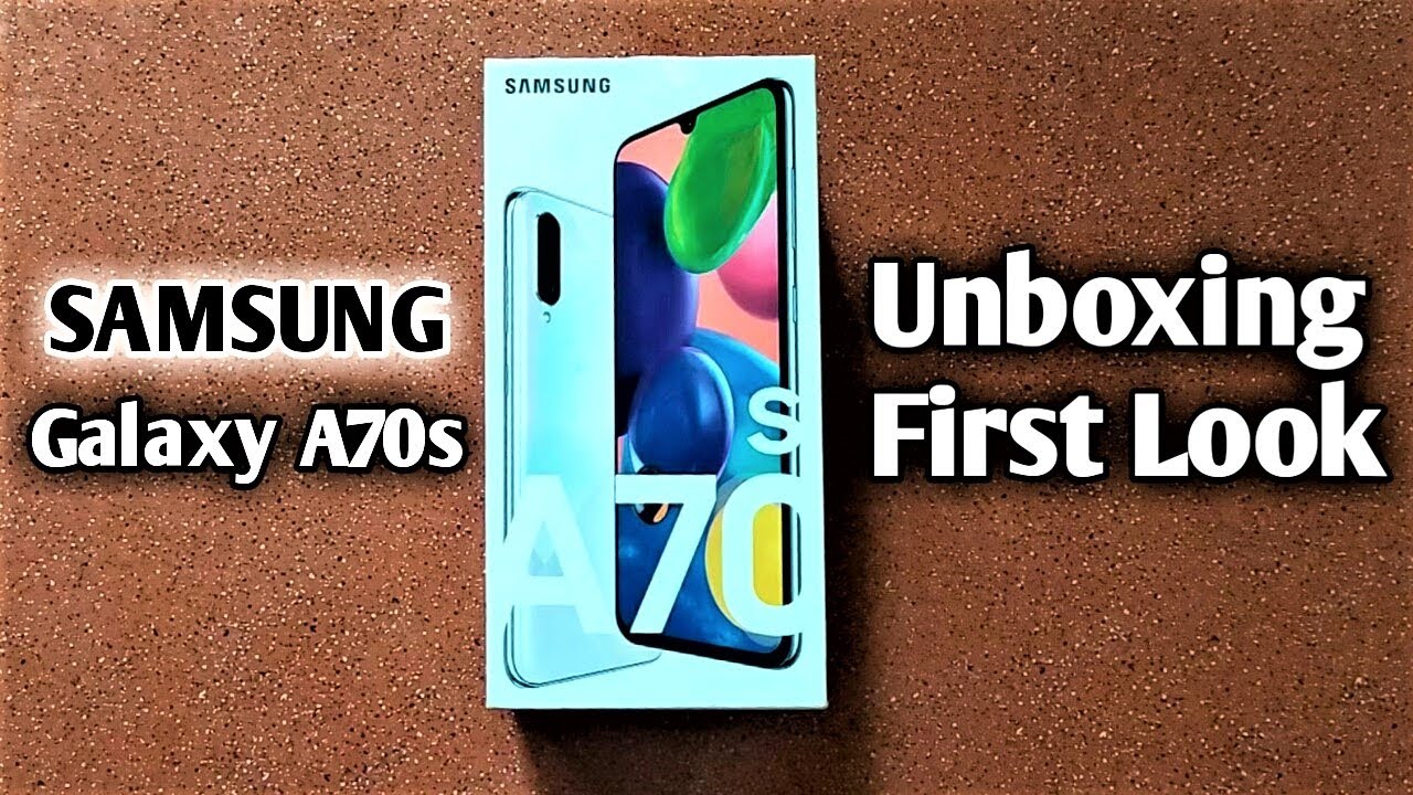 Samsung Galaxy A70s Unboxing & Overview | Best Midrange Smartphone under Rs. 25,000?