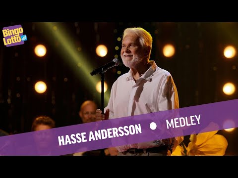 Hasse Andersson - Medley - BingoLotto lördag live 17/6