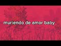 Muriendo de Amor.Marisela.(letra).