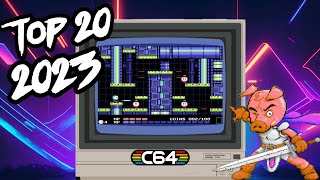 The Very Best C64 Games Released in 2023 (Download Links) #commodore64 #c64 #c64games