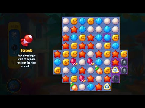 @Fishdom Win Strikes Level 8626 - Hard Level 8629, Used Torpedo 🚀