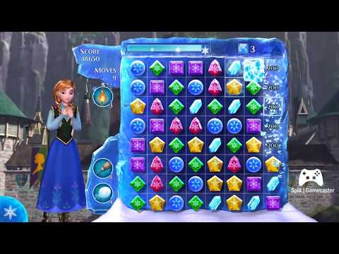Disneys Frozen Free Fall Snowball Fight Level 43 No Boosters 3 Stars