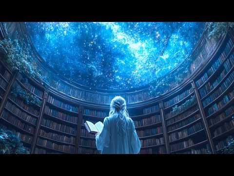 The Starlit Archive｜1 Hour of Soothing Vocals in a Starry, Magical Library