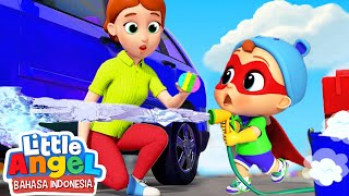 Download lagu Ini Caranya Aku Membantu Ibu | Kartun Anak | Little Angel Bahasa Indonesia mp3