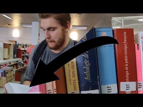 UN LIVRE ÉROTIQUE A L’UNIVERSITÉ ?!