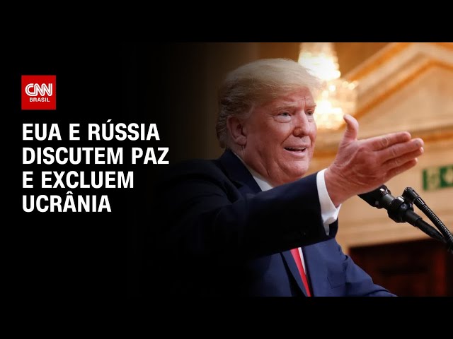 EUA e Rússia discutem paz e excluem Ucrânia | CNN 360º