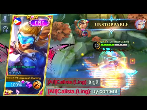 AGGRESSIVE FREYA FOR WIN🔥 | TOP 1 GLOBAL FREYA | FREYA BEST BUILD 2022 | MUST WATCH | MLBB✓