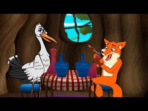 La Volpe e la Cicogna - Fiabe Italiane - Italian Fairy Tales