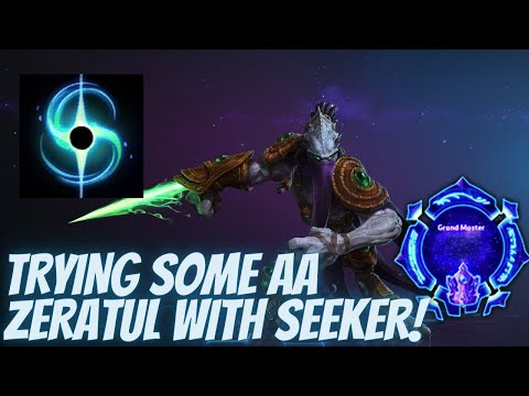 Zeratul MotN - Trying Some AA Zera with Seeker! - Grandmaster Storm League
