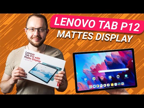 Lenovo Tab P12 mit mattem Papier-Display im Unboxing & Hands On