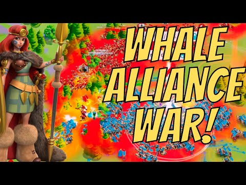 FIRST COMBAT With Enemy WHALE ALLIANCE! Rise of Kingdoms KvK