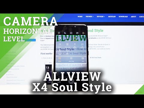How to Use Camera Level in ALLVIEW X4 Soul Style – Horizontal Level Feature