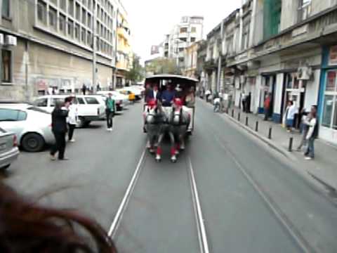 Parada tramvaielor in CARAVANA TIMPULUI, calatorie cu un tramvai cu cai (2), 19 Septembrie 2009