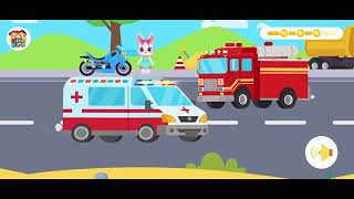 Emergency Vehicles for Kids 🚑🚒 | Ambulance & Fire Truck Learning | Giggle Academy