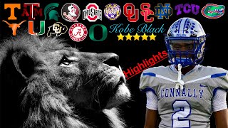 Kobe Black Highlights || 2024 || 5 Star Football Recruit