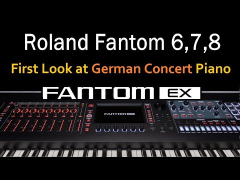 Roland Fantom German Concert Piano