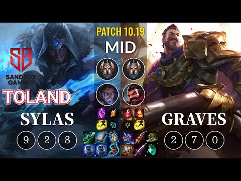 SB TolanD Sylas vs Graves Mid - KR Patch 10.19