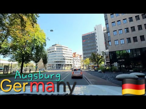 Driving in Augsburg Germany