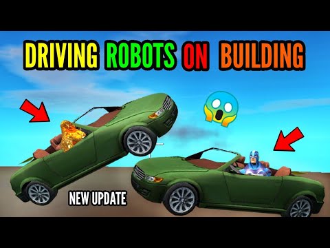 driving robots on building || rope hero vice town || pagal gamerz