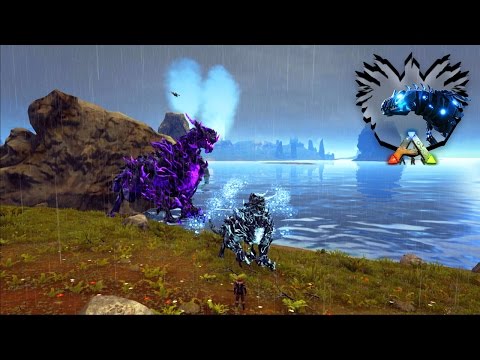 ARK The Center MODS #51 - DOMANDO O BICHÃO INSANO! DRAGON GOD!