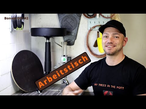 Höhenverstellbarer Arbeitstisch für Bonsai einfach selber bauen | Bonsai DIY #2