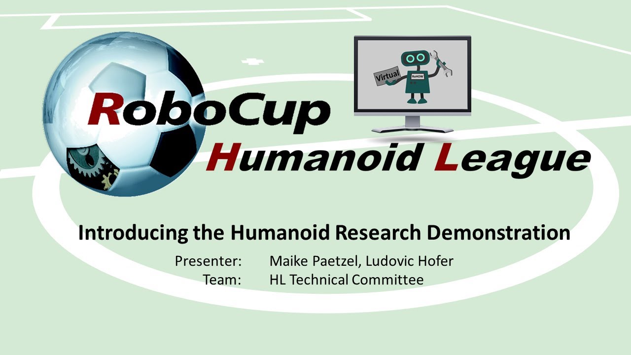 [RoboCup][V-RoHOW] Introducing the Humanoid Research Demonstration