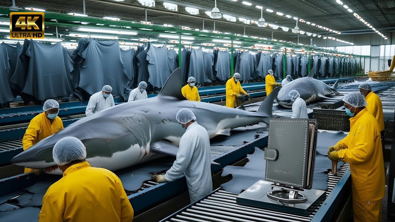 Inside the Shark Processing Factory – How Shark Products Enter Global Markets (Industry Secrets)