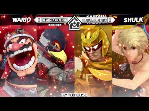 Typo Friday 3/22/19 - Newk/Faxmachine VS Bruceman/Monster- Doubles Round Robin