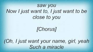 Justin Guarini - I Saw Your Face Lyrics