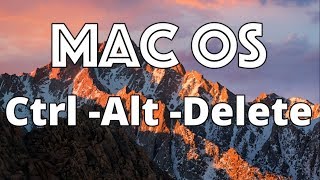 Mac Os Ctrl Alt Delete nasıl çalışır? / Control Alt Delete On Mac