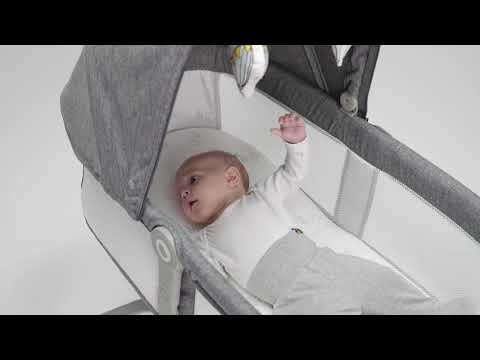 Lionelo Malin - łóżeczko z funkcją kołyski