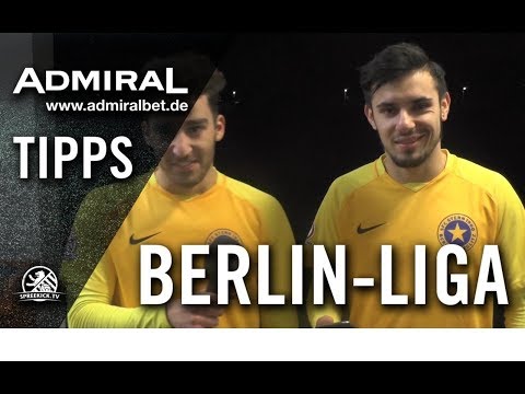 ADMIRAL-Tipps mit Lucas Rohana und Florian Medrane (beide SFC Stern) – 18. Spieltag, Berlin-Liga