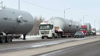 Китайцы везут негабарит #китай #негабарит #тралл #цистерна #производство #建议 #тайвань #перевозка