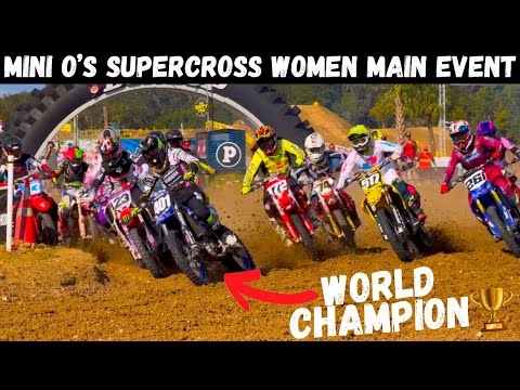 She WASN’T The FASTEST?! Lotte Van Drunen Does Mini O’s Supercross 2025 