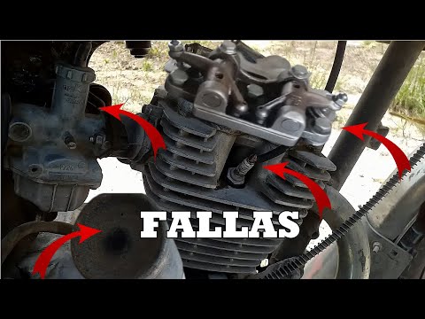 Why does my motorcycle lose strength and power going uphill?