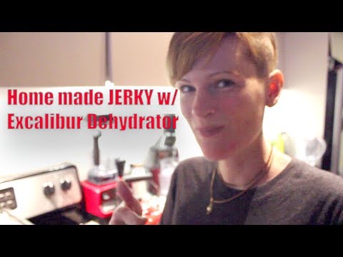 Homemade Beef Jerky In My Excalibur 5-Tray Dehydrator