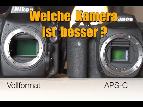 APS-C Sensor oder Vollformat / Cropfaktor - Mythos und Wahrheit