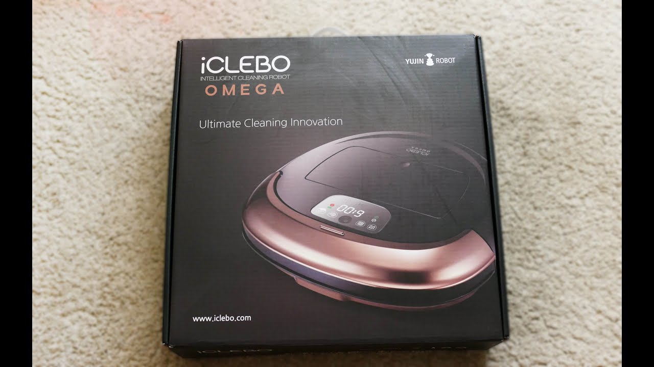 Робот-пылесос iClebo Omega белый