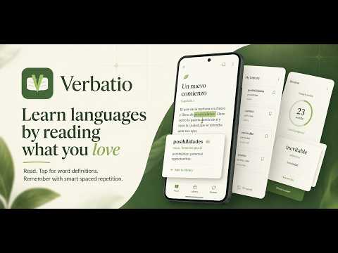 Verbatio: learn by reading