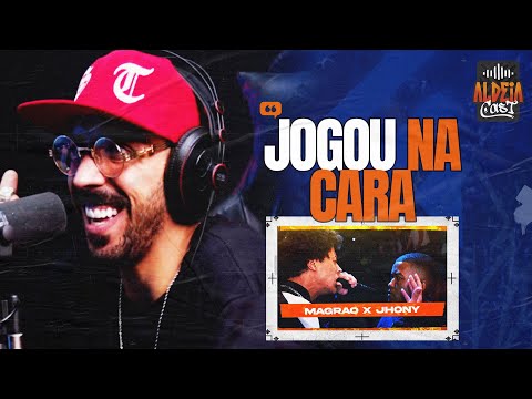 [REACT] [A GRANDE REVANCHE] MAGRÃO X JHONY | PRIMEIRA FASE | 284ª BDA | DESAFIO | ALDEIA CAST #84