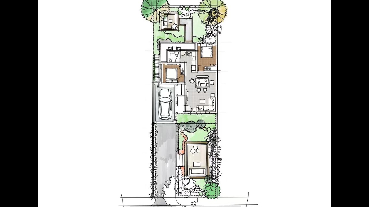 Draw a quick Floor Plan and Landscape Design using Procreate app.Ipad pro