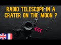 Building Kilometre-wide radio telescope on the Moon - Lunar Crater Radio Telescope