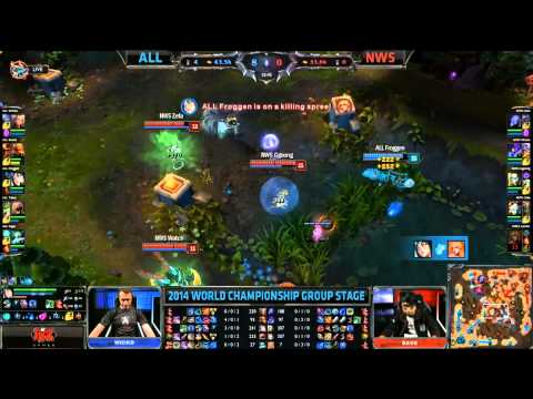 Alliance Froggen Solokill GorillA - ALL vs NWS (S4 Worlds)