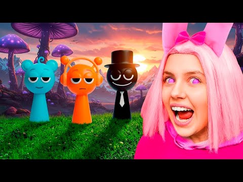 SPRUNKI CAPTURED ALINA IN REAL LIFE 😱