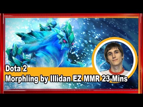 Morphling by Illidan EZ MMR 23 Mins - Dota 2 Epic Moments